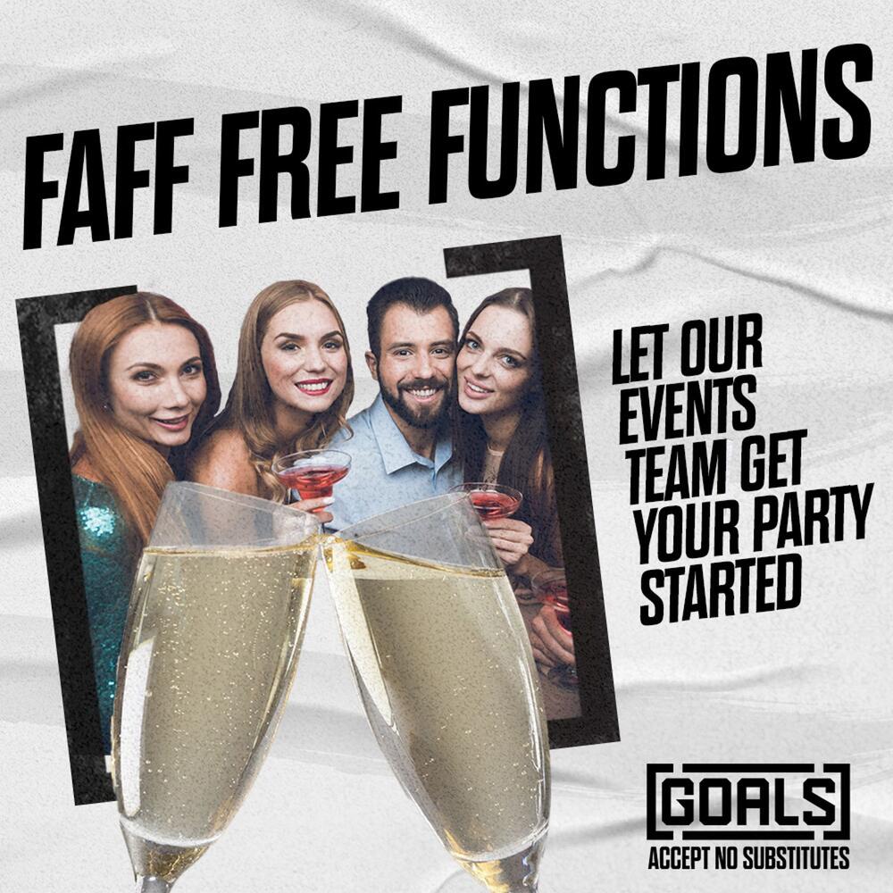 Faff free functions at GOALS