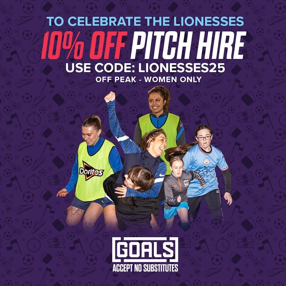 Women Kick Off with 10% off pitch hire all summer Image