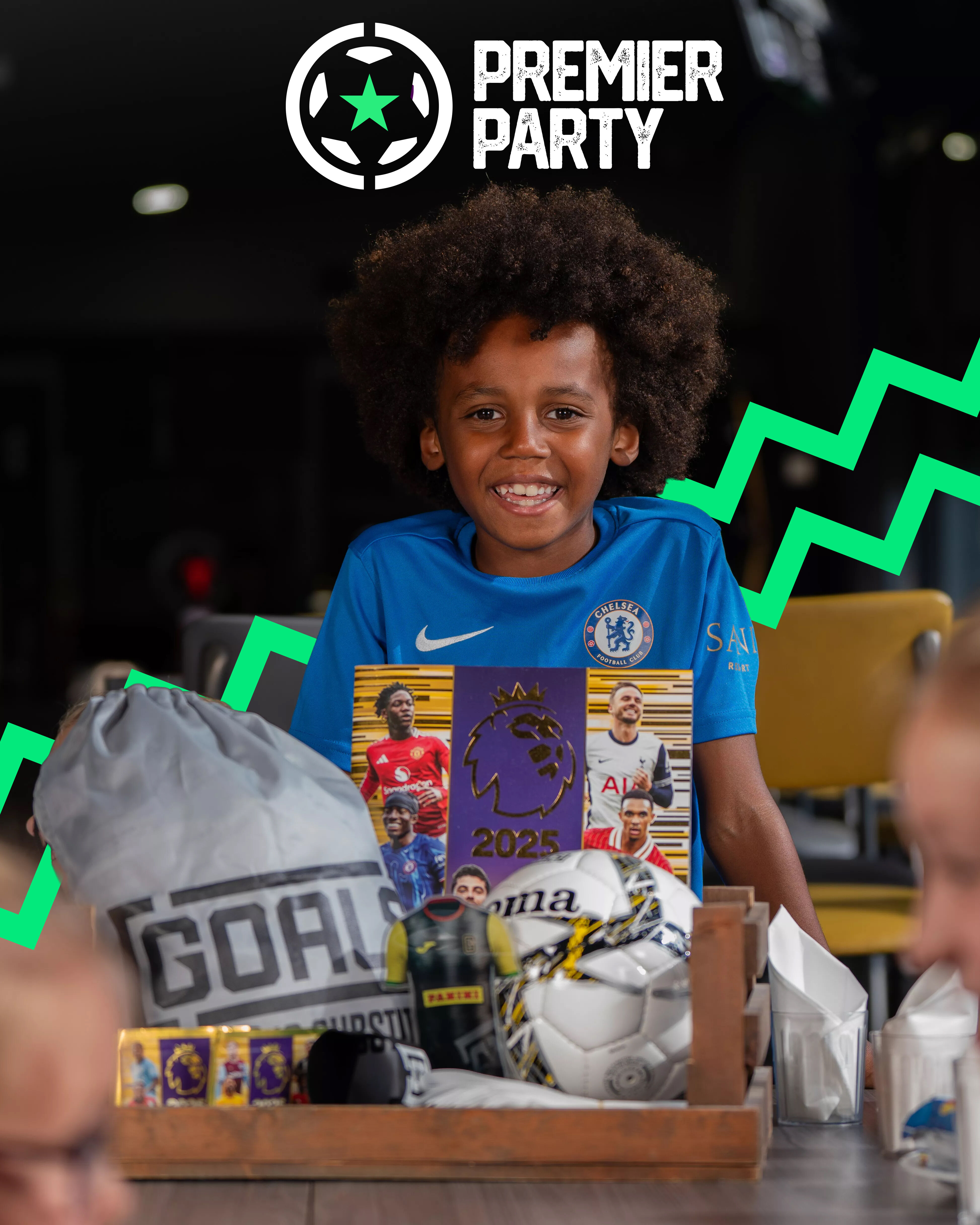 TAKE YOUR KIDS FOOTBALL PARTY TO THE BIG LEAGUE Image