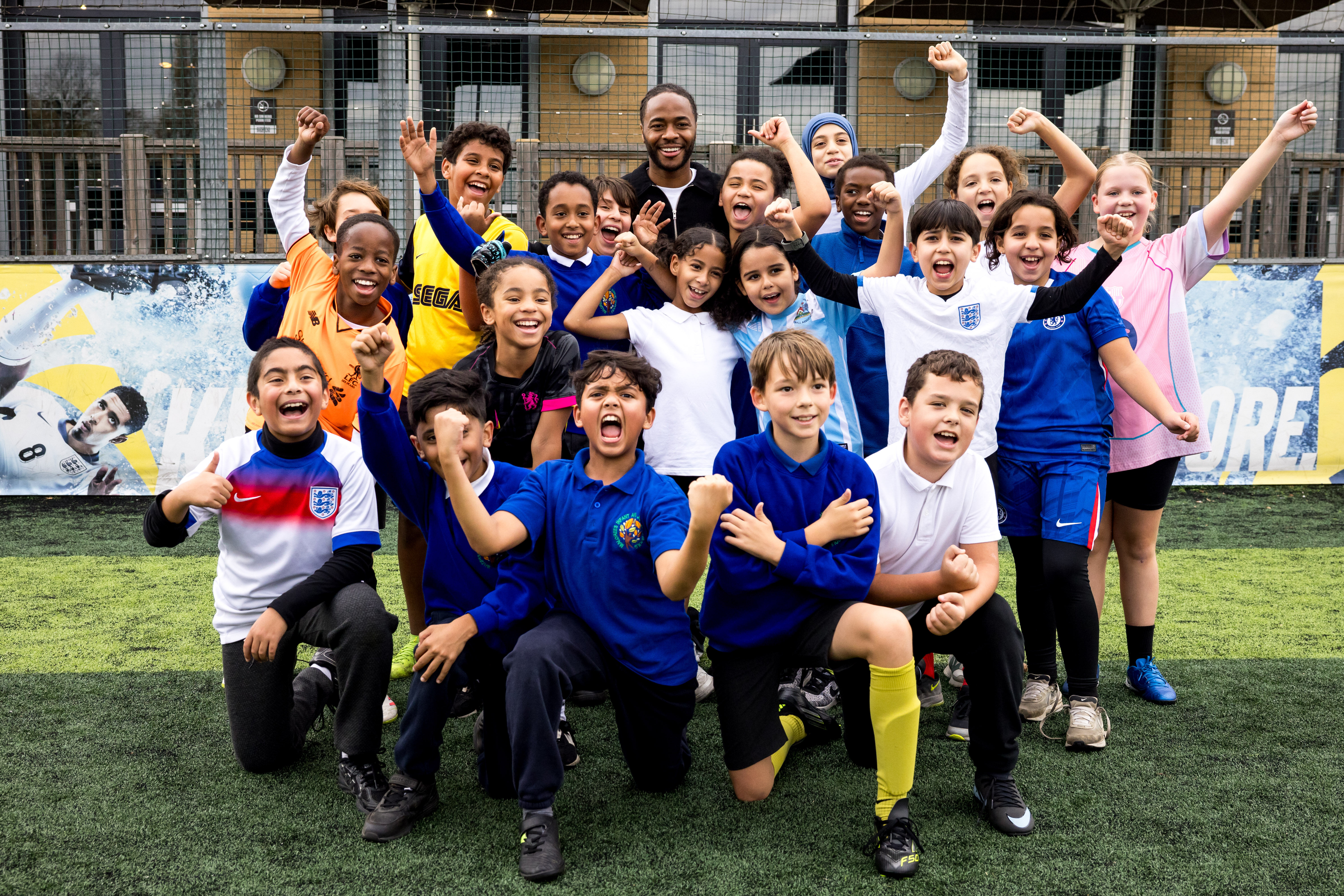 Raheem Sterling joins GOALS as new ambassador for the Holiday Activities and Food (HAF) programme Image