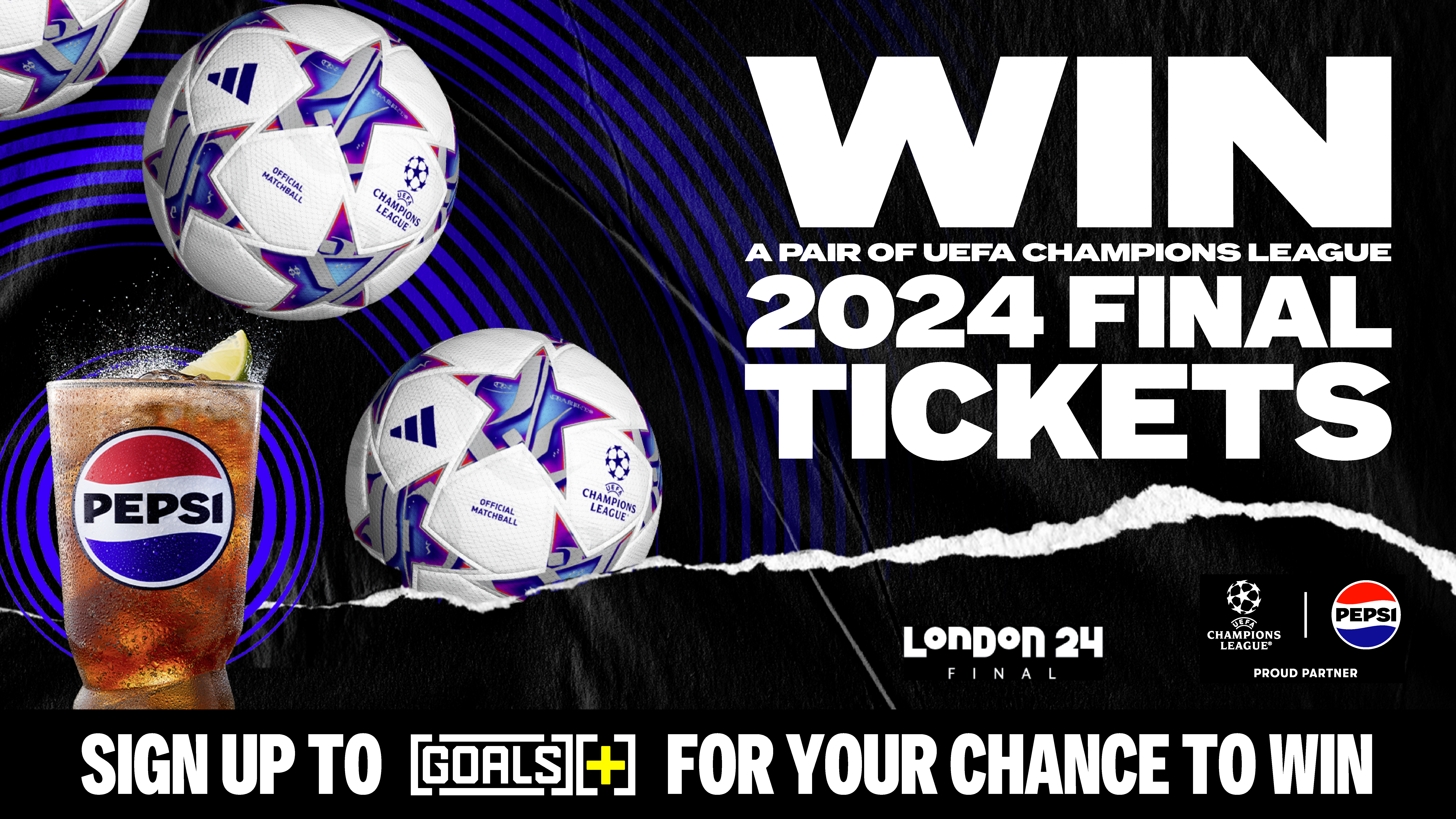 Win a pair of Champions League 2024 Final Tickets Image