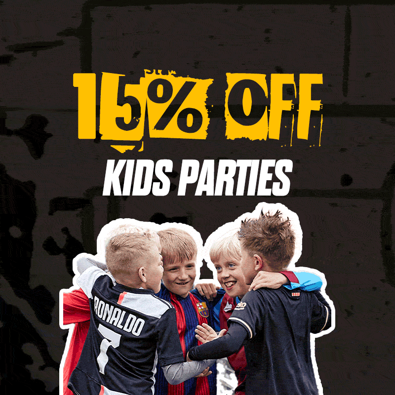 Added Time: 15% Off Kid's Parties Image