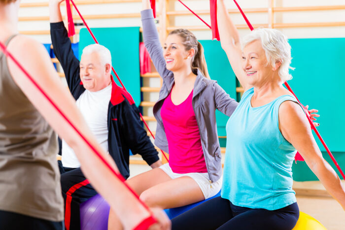 A low impact class suitable for over 50's