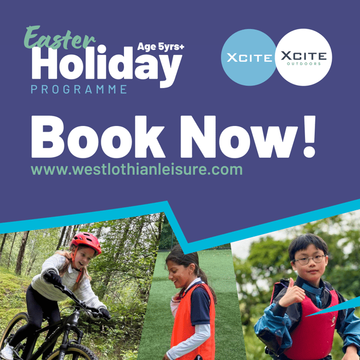 XCITE OUTDOORS EASTER PROGRAMME