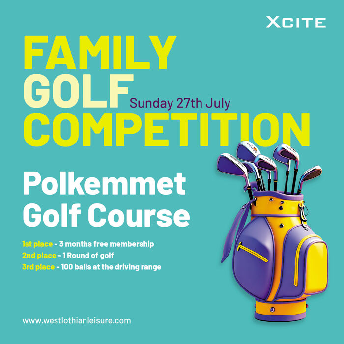Family golf competition 2025