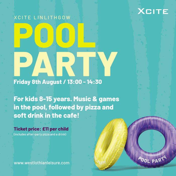 Pool Party @ Xcite Linlithgow