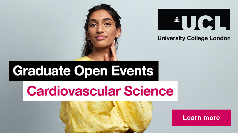 UCL Graduate Online Open Event: Cardiovascular Science
