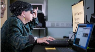 Pioneering eye device restores reading vision to blind eyes