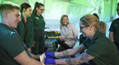 The Countess of Wessex officially opens new facility at the University of Surrey