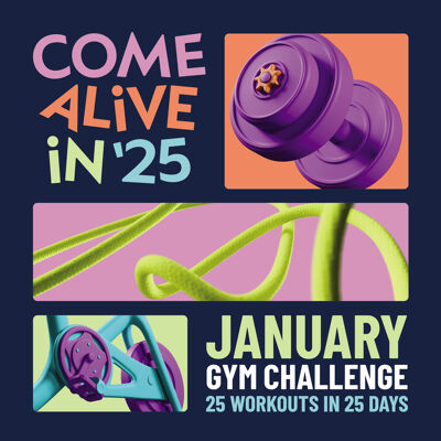 Gym Challenge: Come Alive in '25