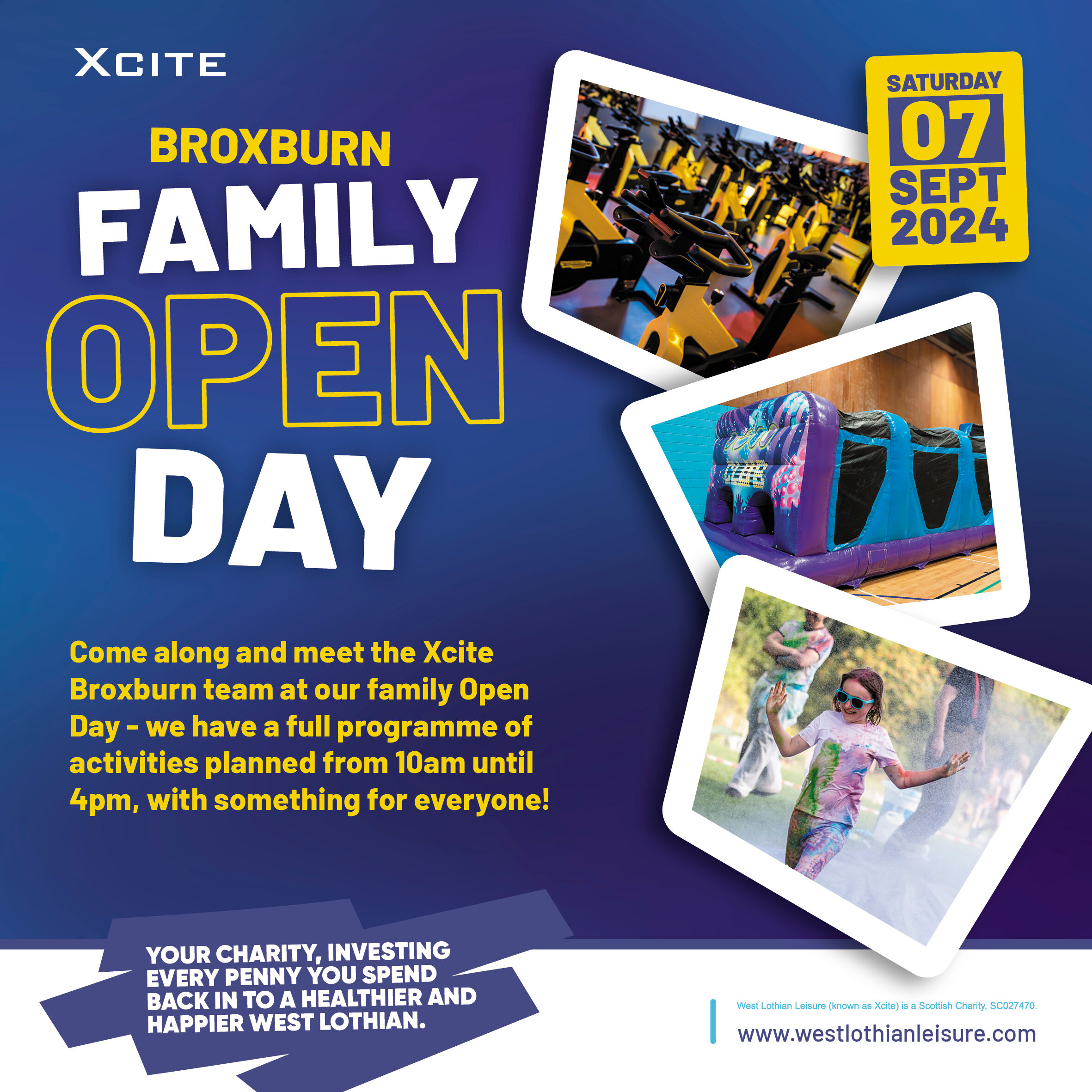 Xcite Broxburn Open Day - 7th September