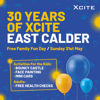 Happy 30th Birthday to Xcite East Calder 